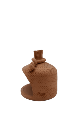 Ceramica realizzata Interamente a Mano con Terracotta di Sicilia, Pezzo Grezzo da Dipingere