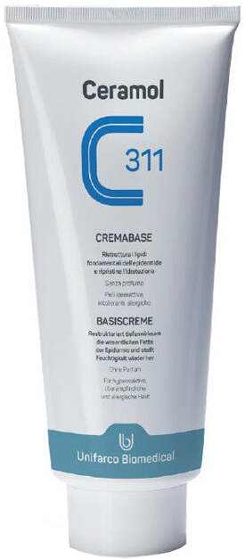 Ceramol cremabase per ristrutturare i lipidi e l'idratazione 400ml