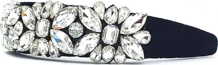 Cerchietto Jewel Da Donna in Tessuto Zamak E Vetro Cerchietto Fashion Nickel Free Gioielli per Capelli Con Strass Argento a Forma Di Fiore Moda/Donna/Accessori/Cerchietti Leclaf - Napoli, Commerciovirtuoso.it