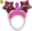 Cerchietto Sexy Deluxe Addio Al Nubilato Con Stelline Glitterate E Pisello Salute e cura della persona/Erotismo e contraccezione/Sex toys/Gadget per addio al nubilato e al celibato Kondorama - Martinsicuro, Commerciovirtuoso.it