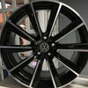 4 ADESIVI LOGO EMBLEMA PER COPRIMOZZO 60MM SU VOLKSWAGEN GOLF POLO SCIROCCO TIGUAN