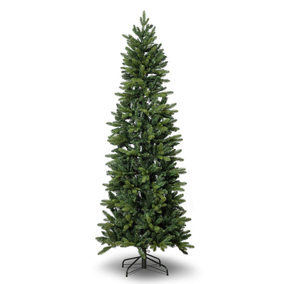 Albero di Natale slim Cernera in PE Effetto Real Touch + PVC di Altissima qualità