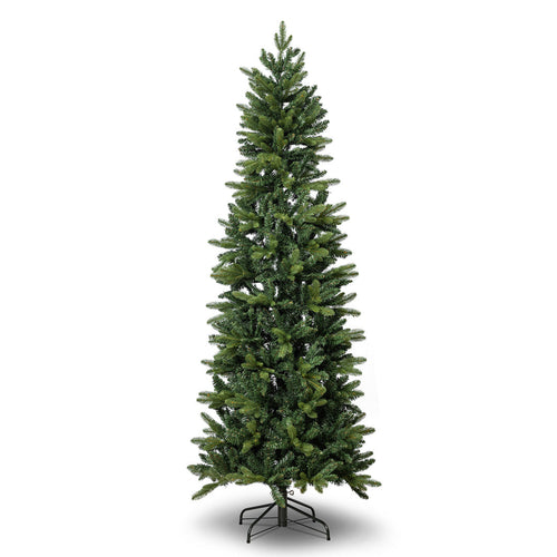 Albero di Natale slim Cernera in PE Effetto Real Touch + PVC di Altissima qualità