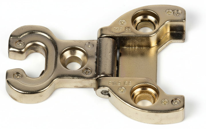 Cerniera per porte in luce d.32 32x34 Pezzi 50 Marca Vitel Modello 0054 (Oro)