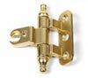 Cerniera per porte in battuta 46x14x14 Pezzi 50 Marca Vitel Modello A0059 (Oro)