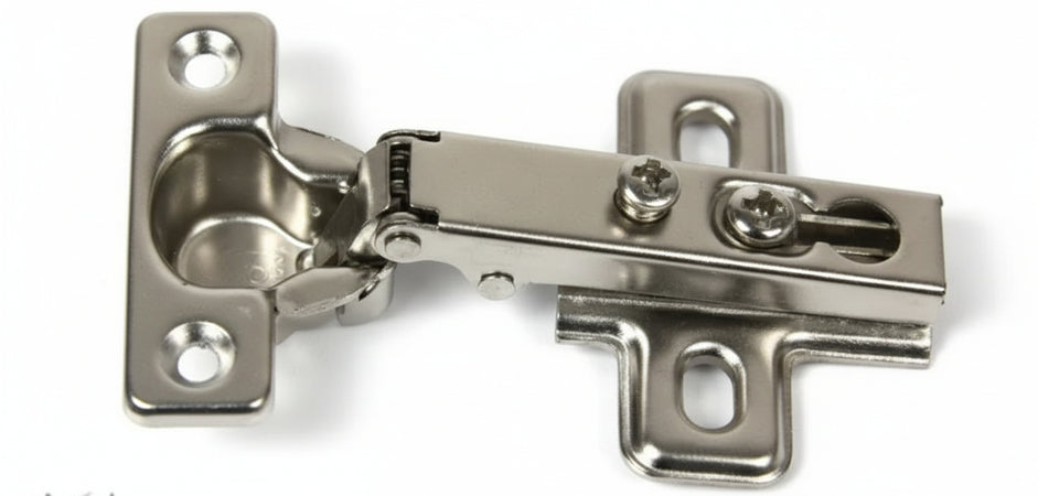 Cerniera soft-close c/08 sc.35 nichelata + base regolabile collo 08 pz 20 Marca Vitel a0260