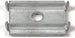 PIASTRINA 4 PUNTE mm. 21X17 ZINCATA (20 Pezzi)