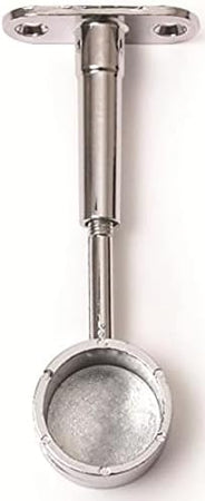 REGGITUBO TONDO mm. 18 CHIUSO CROMATO
