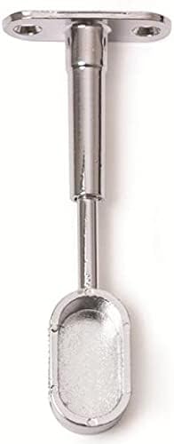 REGGITUBO OVALE mm. 30X15 REG. CHIUSO CROMOSATINATO