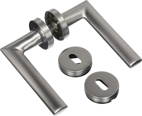 Vi.Tel F0200 R8 51 Maniglia Porte, Cromo Satinato