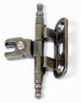 Cerniera per porte in battuta 46x14x15 Pezzi 50 Marca Vitel Modello A0058 (Bronzata)