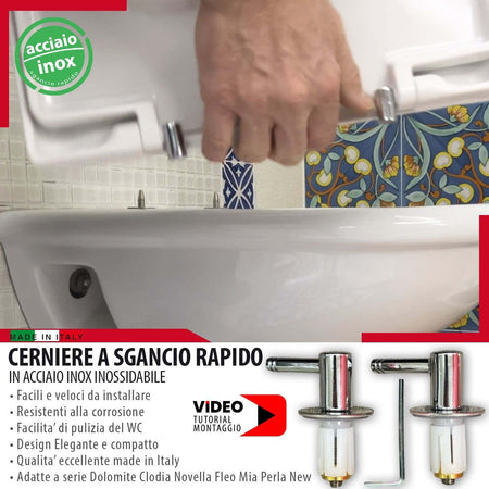 Cerniere-Tavoletta-Wc-Sgancio-Rapido-per-serie-Dolomite-Clodia-Novella-Fleo-Mia-PerlaNew