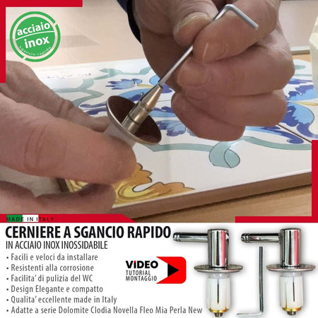 Cerniere-Tavoletta-Wc-Sgancio-Rapido-per-serie-Dolomite-Clodia-Novella-Fleo-Mia-PerlaNew