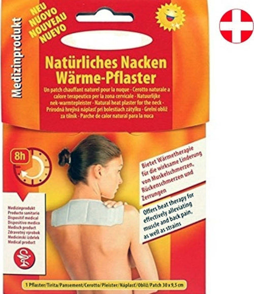 CEROTTO TERAPEUTICO EFFETTO CALORE TENUTA FINO 8 ORE PER CERVICALE 30X9,5CM Salute e cura della persona/Prodotti per la medicazione/Pronto soccorso/Cerotti e fasce riscaldanti Trade Shop italia - Napoli, Commerciovirtuoso.it