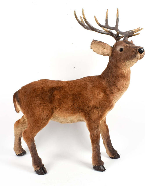 Cervo statuetta in Poliresina con Pelliccia decorazione natalizia h 67 cm Casa e cucina/Decorazioni per interni/Addobbi e decorazioni per ricorrenze/Decorazioni natalizie/Schiaccianoci MagiediNatale.it - Altamura, Commerciovirtuoso.it