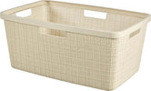 Cesta Curver 46 L Beige Jute 59 x 39 x 26 cm Casa e cucina/Organizzazione interni/Contenitori ceste e cestini/Contenitori senza coperchio Scontolo.net - Potenza, Commerciovirtuoso.it