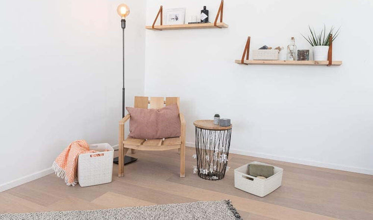 Cesta-Curver-Cestino-Juliet-in-juta-100%-plastica-riciclata-rettangolare,-bianco-sporco,-M:-12-L