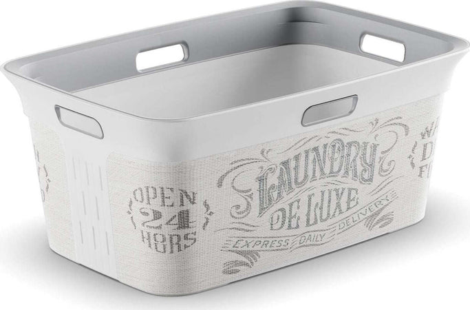 Cesta Keter Chic Style Collection 59 cm 45 lt Casa e cucina/Organizzazione interni/Contenitori ceste e cestini/Contenitori senza coperchio Scontolo.net - Potenza, Commerciovirtuoso.it