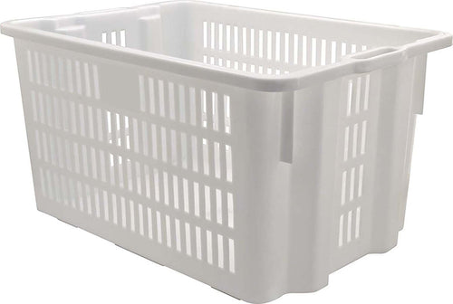 Cesta-per-pane-sovrapponibile-in-plastica-bianca-traforata-con-manici