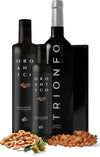 Cesta Regalo Prodotti Tipici 100% Puglia Box Cofanetto Idea Regalo Eccellenze Pugliesi Con Vino Primitivo Igp Salento Olio Evoe Snack Apulian