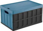 Cesta-Tontarelli-8034118704-CARGO-Pieghevole-con-Coperchio-Nero-e-Blu