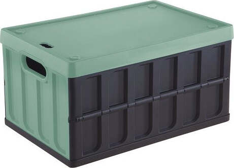 Cesta-Tontarelli-8034118814-CARGO-Pieghevole-con-Coperchio-Nero-e-Salv