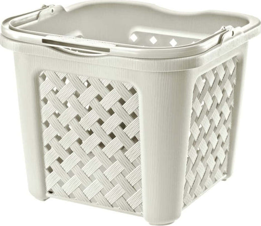 Cesta-Tontarelli-ARIANNA-quadra-con-manico-Angora