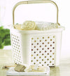 Cesta-Tontarelli-ARIANNA-quadra-con-manico-Angora