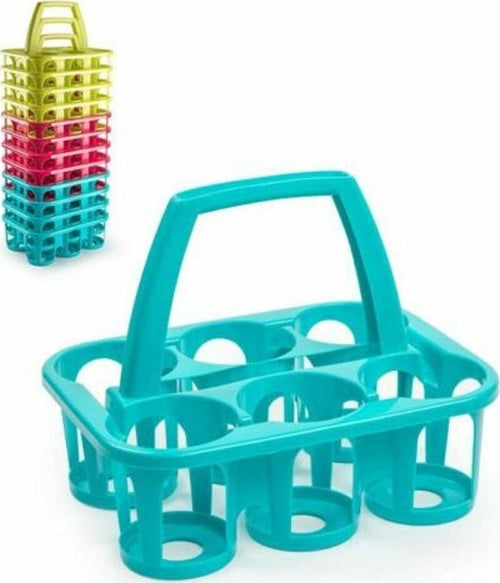 Cestello Cestino Portabottiglie Bottiglie 6 Posti In Plastica Colorato Casa, arredamento e bricolage > Cucina > Accessori cucina Trade Shop italia - Napoli, Commerciovirtuoso.it