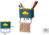 Cestello-Porta-Bacchette-Posate-Cucchiaio-Spatole-Scarico-Con-Ganci-Parete-70214