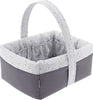 Cestina Imbottita 22.5X29X29 Cm Astra Grigio Prima infanzia/Cambio del pannolino/Organizzatori e scatole per pannolini/Organizzatori per pannolini La Casa Del Bebè - Napoli, Commerciovirtuoso.it
