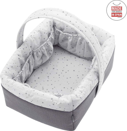 Cestina Imbottita 22.5X29X29 Cm Astra Grigio Prima infanzia/Cambio del pannolino/Organizzatori e scatole per pannolini/Organizzatori per pannolini La Casa Del Bebè - Napoli, Commerciovirtuoso.it