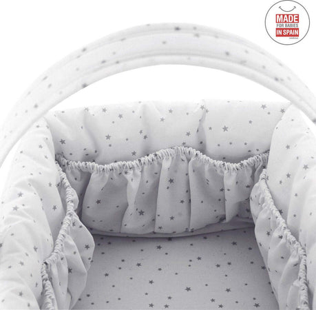 Cestina Imbottita 22.5X29X29 Cm Astra Grigio Prima infanzia/Cambio del pannolino/Organizzatori e scatole per pannolini/Organizzatori per pannolini La Casa Del Bebè - Napoli, Commerciovirtuoso.it