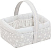 Cestina Imbottita 22.5X29X29 Cm Star Grigio Prima infanzia/Cambio del pannolino/Organizzatori e scatole per pannolini/Organizzatori per pannolini La Casa Del Bebè - Napoli, Commerciovirtuoso.it