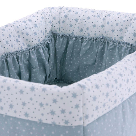 Cestina Imbottita  Forest Azzurro Prima infanzia/Cambio del pannolino/Organizzatori e scatole per pannolini/Organizzatori per pannolini La Casa Del Bebè - Napoli, Commerciovirtuoso.it