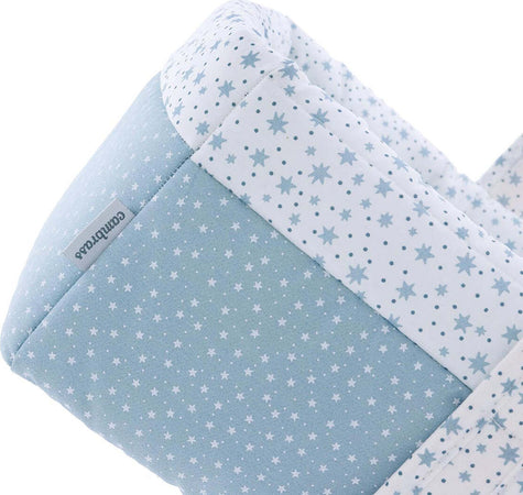 Cestina Imbottita  Forest Azzurro Prima infanzia/Cambio del pannolino/Organizzatori e scatole per pannolini/Organizzatori per pannolini La Casa Del Bebè - Napoli, Commerciovirtuoso.it