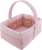 Cestina Imbottita  Forest Rosa Prima infanzia/Cambio del pannolino/Organizzatori e scatole per pannolini/Organizzatori per pannolini La Casa Del Bebè - Napoli, Commerciovirtuoso.it
