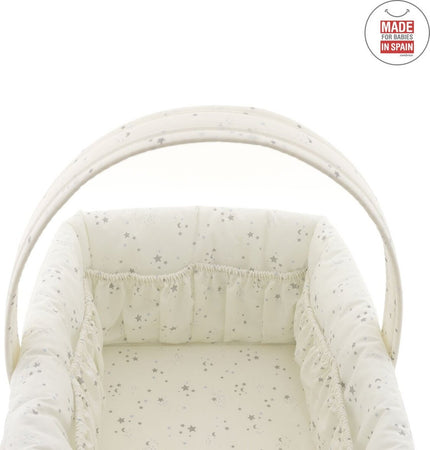 Cestina Imbottita  Sky Azzurro Prima infanzia/Cambio del pannolino/Organizzatori e scatole per pannolini/Organizzatori per pannolini La Casa Del Bebè - Napoli, Commerciovirtuoso.it