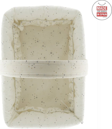 Cestina Imbottita  Sky Beige Prima infanzia/Cambio del pannolino/Organizzatori e scatole per pannolini/Organizzatori per pannolini La Casa Del Bebè - Napoli, Commerciovirtuoso.it