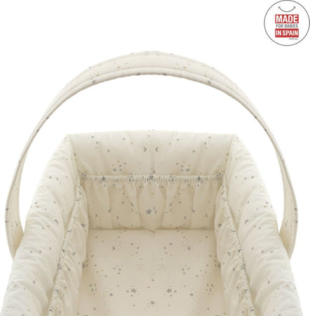 Cestina Imbottita  Sky Beige Prima infanzia/Cambio del pannolino/Organizzatori e scatole per pannolini/Organizzatori per pannolini La Casa Del Bebè - Napoli, Commerciovirtuoso.it