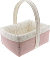 Cestina Imbottita Sky Rosa Prima infanzia/Cambio del pannolino/Organizzatori e scatole per pannolini/Organizzatori per pannolini La Casa Del Bebè - Napoli, Commerciovirtuoso.it