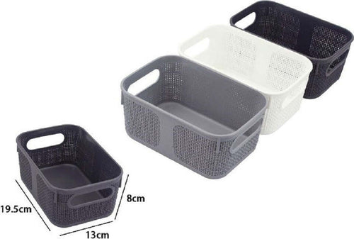 Cestino Cesto Porta Oggetti Organizer Rettangolare Porta Tutto Bagno Casa 79462 Casa, arredamento e bricolage > Arredamento > Portaoggetti Trade Shop italia - Napoli, Commerciovirtuoso.it