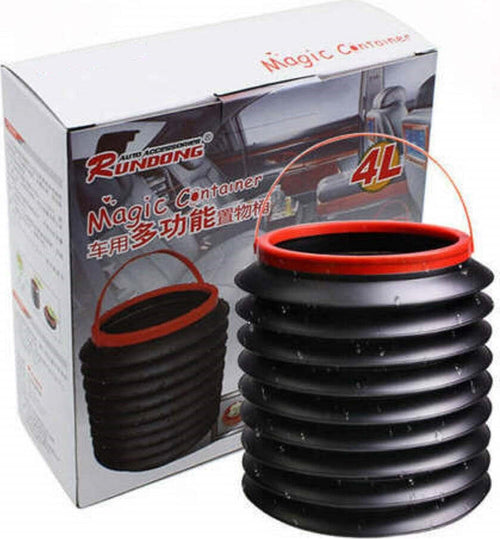 Cestino Contenitore Box Porta Oggetti Per Auto Capacit? 4 Lt Pieghevole Auto e Moto/Accessori per auto/Vani e contenitori/Borse per bagagliaio Trade Shop italia - Napoli, Commerciovirtuoso.it