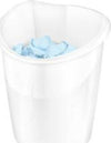 Cestino gettacarte Ellypse Xtra Strong - altezza 38 cm - 15 lt - bianco artico - CEP Cancelleria e prodotti per ufficio/Archivio ufficio e accessori per scrivania/Accessori da scrivania e archiviazione/Cestini per la carta Eurocartuccia - Pavullo, Commerciovirtuoso.it