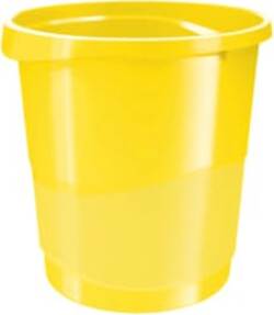 Cestino gettacarte Europost VIVIDA - 25 8 x28 5 cm - altezza 32 2 cm - 14 lt - giallo - Esselte Cancelleria e prodotti per ufficio/Archivio ufficio e accessori per scrivania/Accessori da scrivania e archiviazione/Cestini per la carta Eurocartuccia - Pavullo, Commerciovirtuoso.it