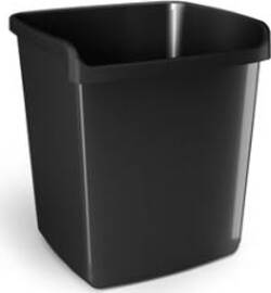 Cestino gettacarte Mydesk - altezza 32 3 cm - 15 lt - nero - Arda Cancelleria e prodotti per ufficio/Archivio ufficio e accessori per scrivania/Accessori da scrivania e archiviazione/Cestini per la carta Eurocartuccia - Pavullo, Commerciovirtuoso.it