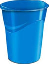 Cestino Gloss - altezza 33 4 cm - diametro 30 5 cm - 14 lt - blu oceano - CEP Cancelleria e prodotti per ufficio/Archivio ufficio e accessori per scrivania/Accessori da scrivania e archiviazione/Cestini per la carta Eurocartuccia - Pavullo, Commerciovirtuoso.it