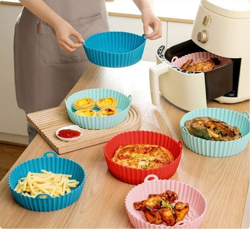 Cestino In Silicone Friggitrice Ad Aria Teglia Riutilizzabile Antiaderente 20cm Casa e cucina/Elettrodomestici per la cucina/Friggitrici Trade Shop italia - Napoli, Commerciovirtuoso.it
