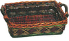 Cestino natalizio Rettangolare in Vimini e Legno per confezioni regalo da 50 cm Casa e cucina/Decorazioni per interni/Addobbi e decorazioni per ricorrenze/Decorazioni natalizie/Oggettistica MagiediNatale.it - Altamura, Commerciovirtuoso.it