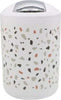 Cestino-Pattumiera-Arredo-Bagno-Graniglia-Bianco-Multicolore-19.5x30.5-Cm-69844